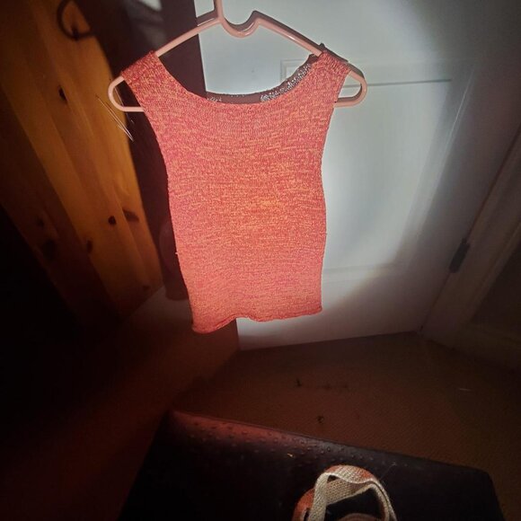 Primitive Print Maxi Skirt and Companion Knit Shell - Picture 6 of 6